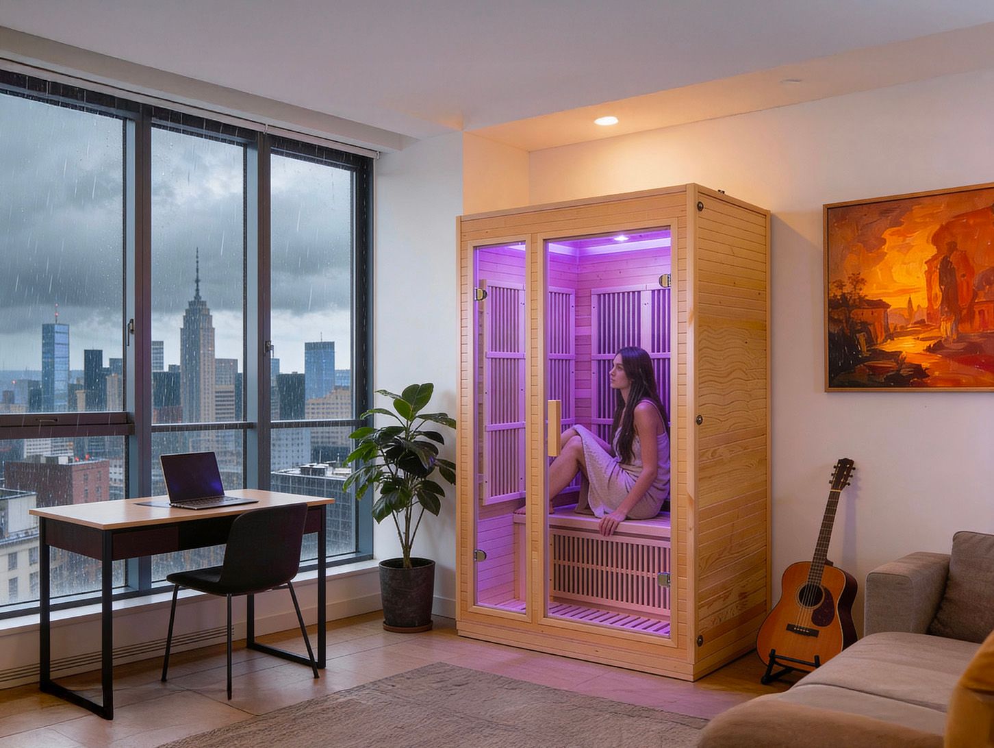 Skvělá infrasauna pro dva - CONSTANCE 2+