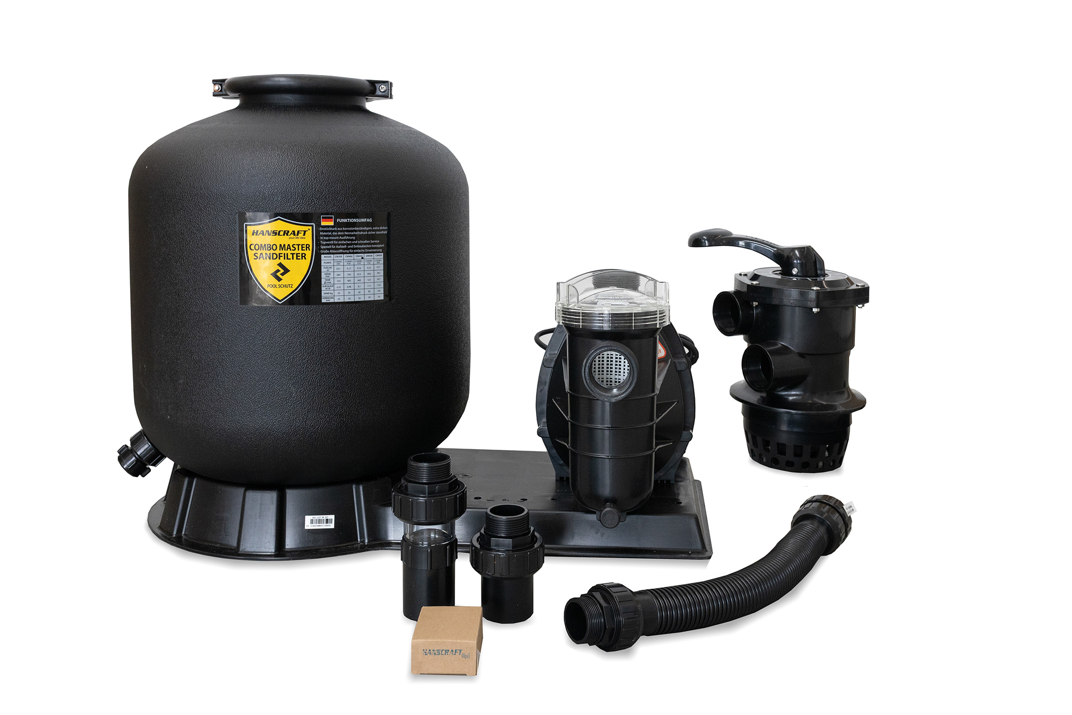 Kompl. písková filtr. HANSCRAFT COMBO MASTER 500