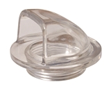 Mušle vtoková transparentní 1 1/2