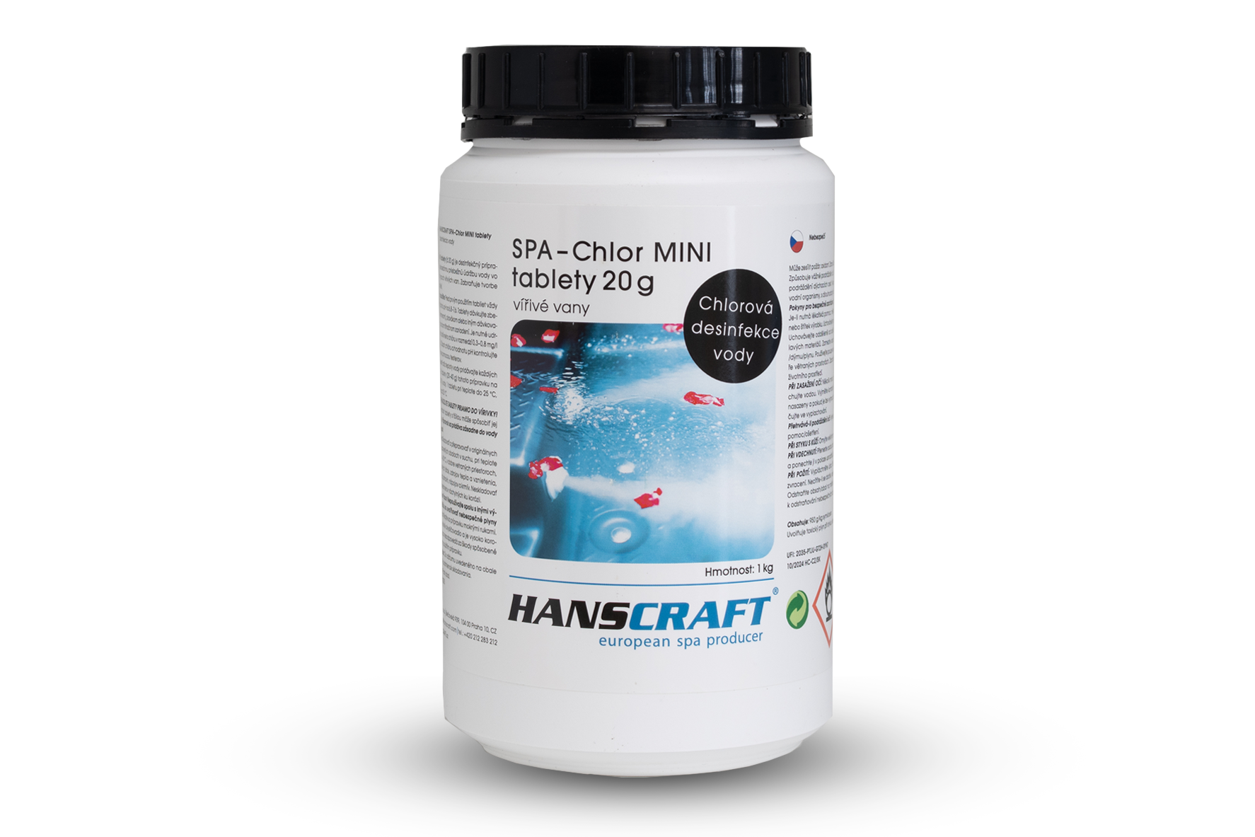 HANSCRAFT SPA - Chlor MINI tablety 20g - 1 kg