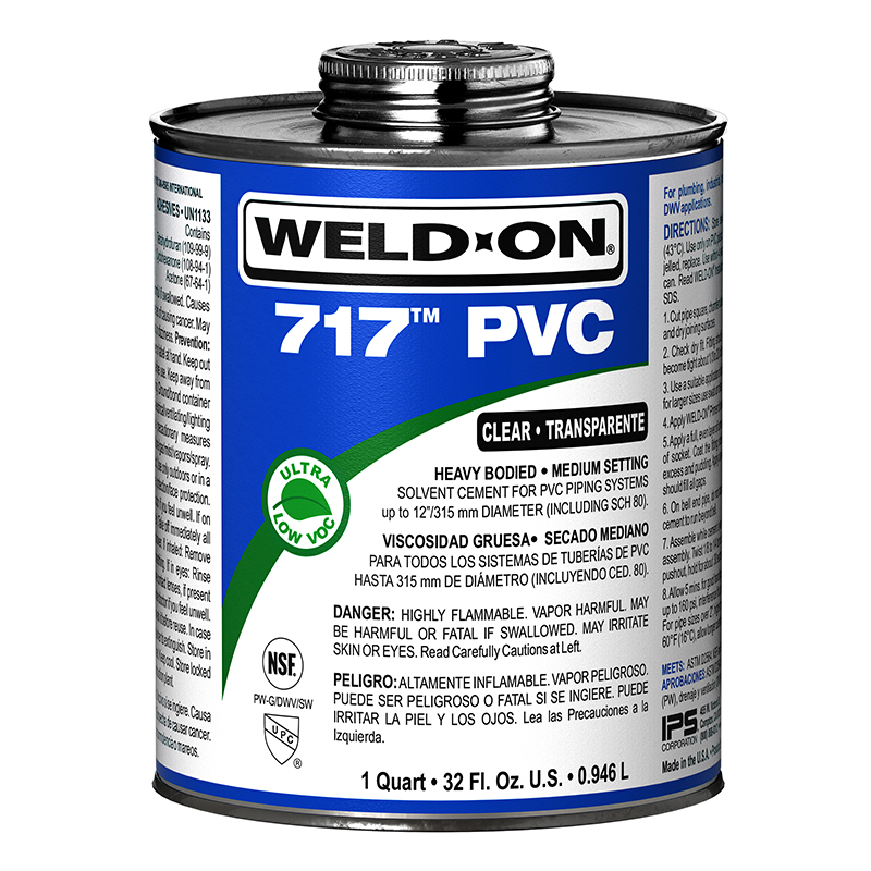 Lepidlo Weld-on 717 PVC 473ml