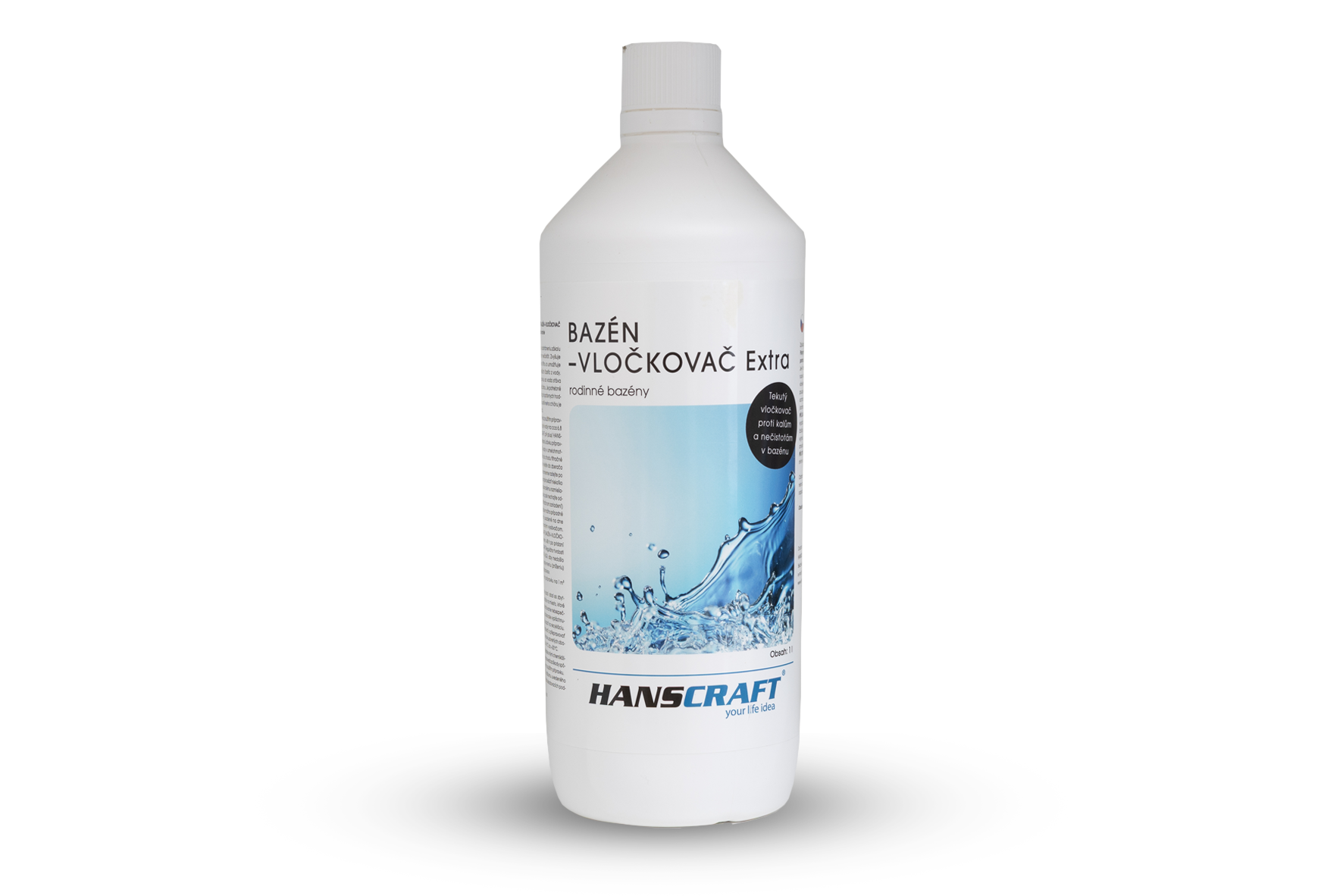 HANSCRAFT BAZÉN - VLOČKOVAČ Extra - 1 l
