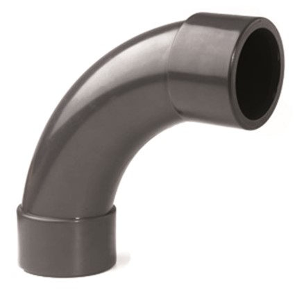 Oblouk 90° lep/lep - průměr 50 mm - PT