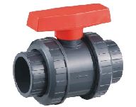 Ventil - průměr 50 mm - kulový dvojcestný