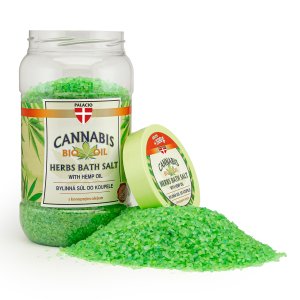 PALACIO Konopná koupelová sůl, 1200 g